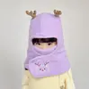 Gorro Todo en Uno para Bebé Otoño e Invierno Gorro Cálido Bufanda Lindo Versátil para Bebé Niño y Niña Gorro con Protección para Orejas Gorro de Lana para Niños Moderno