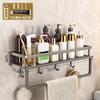 Estante de almacenamiento para el hogar, estante de almacenamiento de pared para condimentos de cocina, estante de baño para colgar en la pared, estante para guardar artículos de tocador