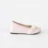 Sapatilhas estilo francês com laço e aumento de altura interna para mulheres, nova coleção outono 2026, sapatos de noite gentis e elegantes, sapatos Mary Jane estilo balé