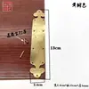 Puerta de mueble de esquina de madera imitación china T-shaped door pieza de esquina de ángulo recto flor de esquina protector de esquina de cobre protector de esquina herrajes
