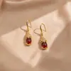 Novo Estilo Chinês Estilo Nacional Novo Conjunto Pixiu Vermelho Série Cobre Inlay Design Totalmente Diamantado Ornamentos Estilo Nacional Moda Sensação de Alto Padrão