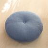 Tapete Futon de Algodão e Linho para Primavera Redondo Espessado Almofada Tatami Japonesa Chão Quarto Janela Saliente Puff Ke Shihai