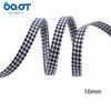 Baodong Accesorios para el Cabello DIY Accesorios para Ropa Tela de Algodón y Lino con Rayas de Espiga y Lazos Tejido de Cinta Hecho a Mano