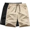 Dropshipping Transfronterizo Pantalones Cortos de Hombre 2026 Verano Nuevo Estilo Running Deportes Sueltos Pantalones Cortos de Playa Secado Rápido Casuales