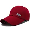 Sombrero de sol gorra de béisbol de lona gorra gorra con visera para hombre sombrero de sol para exteriores sombrero de ala ancha extendido a lo largo al por mayor
