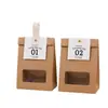 Bolsas de Embalaje Autoportantes para Galletas, Bolsas Portátiles Auto-sellantes para Barcos de Arroz Glutinoso, Pasteles de Copo de Nieve, Dulces de Turrón, Bolsas para Pastelería de Hotel, Horneado