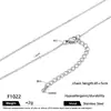 Collar de Acero Inoxidable Cadena para Clavícula Galvanizado al Vacío Oro de 18K Acero de Titanio Cadena en Forma de O Cadena Cruzada Cadena de Ajuste Fabricante Stock Listo