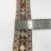 Renda com Acabamento Étnico em Estoque, Renda com Bordado de Corda, Acessórios de Renda para DIY, Roupas Vintage Estilo Hanfu Boêmio