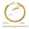 Pulsera de Acero Inoxidable Geométrica de Moda Más Vendida Transfronteriza Chapada en Oro de 18 Quilates Diamante Pulsera de Lujo Ligero Gama Alta Pulsera Venta al por Mayor