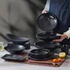 Vajilla de melamina gruesa, olla caliente, guarnición, plato, plato, plato, plato, plato, plato para barbacoa, plato comercial japonés para barbacoa, plato de fideos, plato de sushi
