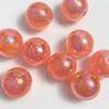 Cuentas redondas Mabei luminosas de 16 mm, color arcoíris, color sol, material para pulsera DIY, color polvo de cebolla, agujero recto, accesorios de joyería