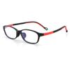 Nuevos lentes para niños con luz anti-azul, luz anti-azul, gafas de clase neta, lentes planos bicolores para niños SH29020