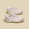 Zapatillas de Entrenamiento Alemanas de Suela Gruesa con Bloques de Color para Mujer 2026 Nuevas Primavera/Otoño Deportivas Casuales Zapatos Forrest Gump Zapatos Blancos Zapatos de Papá