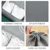 Bolsa para Guardar Zapatos, Cubierta de Zapato a Prueba de Polvo para Viaje, Cubierta de Zapato Blanca, Bolsa a Prueba de Humedad y Moho