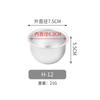 Molde Semi-Circular Nieve Mei Niang Pastel de Arroz Glutinoso Postre Herramienta de Horneado Molde para Bolas de Sal de Baño Pastel de Pudín Molde para Tarta de Maíz