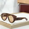 Jmm Bandit Nueva Moda Transfronteriza Acetato Turquesa Montura de Sapo Gafas de Sol para Exteriores Fotografía Callejera Gafas de Sol Anti-UV