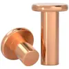 Remaches Macizos de Cabeza Plana de Cobre Puro Estándar Nacional, Clavos de Cobre de Cabeza Plana M2M2.5M3M4M5M6M8