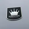 Placa de Metal Resistente à Corrosão com Fundo Preto Fosco, Letras Brilhantes em Relevo, Placa Resistente à Corrosão de Aço Inoxidável com Superfície Espelhada, À Prova d'Água e Tridimensional