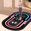 Cuerda de Saltar Fitness Alfombrilla Insonorizada Amortiguadora de Impactos Alfombrilla de Entrenamiento de Barro de Diatomeas Alfombrilla de Yoga Interior para el Hogar Antideslizante Silenciosa Alfombrilla Ovalada para el Suelo