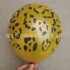 Balões de Látex Animais da Selva Desenho Animado 12 polegadas Estampados em Cinco Lados Estampa de Leopardo Pegadas Vaca Conjunto Festa de Feriado
