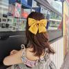 Niña japonesa linda lazo rojo grande cuerda para el pelo horquilla clip lateral accesorios para el cabello Corea del Sur horquilla clip adorno para la cabeza clip