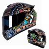 Casco de Motocicleta Integral Nuevo para Hombres y Mujeres, Adecuado para Bicicletas Eléctricas, Casco de Verano para Todas las Estaciones, Certificado Dot