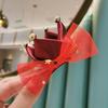 Tienda de Fábrica Accesorios Coreanos para Niños al por Mayor Corona para Fiesta de Cumpleaños Pinza Lateral para el Cabello de Niña Princesa Bebé ET601