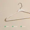 Cabide Espesso para Uso Doméstico, Cabide Antideslizante com Ângulo de Ombro para Terno e Casaco, Varal de Roupas Sem Costura, Cabide de Suporte para Roupas com Ombro Largo