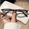 1338 moda gafas de montura clásica estudiante cuello blanco gafas para miopía con montura gafas de moda para hombre venta al por mayor de fábrica