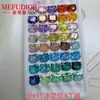 Kt Cat Flor de Hielo Corte Circonita Diamantes Sueltos Colores Amarillo Blanco Rojo Piedras Sueltas Irregulares Fábrica de Joyería Granel Piedras Preciosas