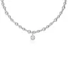 Collar de Cubo de Azúcar Burbuja, Cadena para Clavícula de Perlas de Alta Gama y Elegante, Collar de Perlas Estilo Francés, Nuevo Artículo Caliente 2026