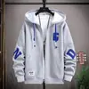 Chaqueta de Hombre Otoño e Invierno Niños Moderna Guapa Nueva Prenda Superior para Hombre Estudiantes de Secundaria y Preparatoria Chaqueta de Béisbol a Prueba de Frío