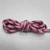 Nova Corda Redonda Preta com Pontos Pretos de Poliéster Grosso 5mm Paracord para Moletom, Calça, Chapéu, Cadarços, Cordão de Bolsa DIY