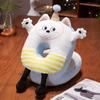 Manitas Creativas Almohada Divertida para Siesta Estudiante Aula Siesta Oficina Almohada Lumbar Venta al por Mayor