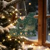 Adornos para Árbol de Navidad, Decoraciones Navideñas, Colgantes Festivos, Papá Noel Transfronterizo, Caballo Mecedora, Linterna, Reno, Luces de Estrella de Cinco Puntas
