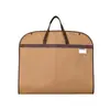 Bolsa a Prueba de Polvo para Guardar Ropa en Stock Bolsa de Mano para Empaquetar Trajes Cubierta Antipolvo Bolsa Cubre Traje Tela No Tejida Bolsa Plegable para Trajes