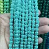 Amazon 7*8mm Pó de Concha Prensado Flor Tulipa Colorida Contas Soltas DIY Pulseira Artesanal Acessórios de Colar