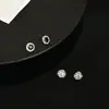 Nuevo Clip para Oreja para Hombre de Moda Microincrustado de Circonita de Gama Alta Elegante Oreja Sin Agujeros Magnético de Succión Hip-hop Distintivo Nicho Pendientes para Mujer