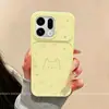 Adequado para Oppofindx9Pro Proteção de Borda a Borda Modelo Feminino, Estilo Coreano Simples, Linhas Criativas de Alta Qualidade, Símbolos Musicais, Design de Cabeça de Gato