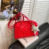 Bolso Tote Nuevo Estilo Coreano con Estampado de Estrellas para Mujer, Temporada Primavera/Verano 2026, Gran Capacidad, Versátil para el Trabajo y Salidas, Bolso de Hombro Único