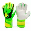 Luvas de Goleiro de Futebol de Qualidade Profissional Banda de Látex com Proteção nos Dedos Respiráveis Antiderrapantes Luvas de Goleiro Infantis Atacado