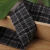 Estilo preppy cuadros grandes cinta lazo hecho a mano diy lazo accesorios para el cabello corbata de moño juguete joyería accesorio decorativo para ropa cinturón