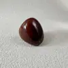 Acessórios Yongge Europeu e Americano Transfronteiriço Retrô Resina Oval Anel de Banda Larga Estilo Ins Nicho Textura Marmorizada Anel de Dedo