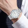 Novo Relógio Mecânico Automático Completo Moda Clássica Business Masculino 836