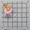 Gato, Oso, Pato, Delfín de Resina Brillantes de Dibujos Animados para Montar, Accesorios de Resina para Manualidades, Pequeños Adornos, Accesorios para Pasadores de Pelo, Fundas de Teléfono