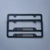 Exportación Transfronteriza de Amazon Portaplacas de Coche Especificación US Acero Inoxidable Textura de Fibra de Carbono Portaplacas Marco para Placa de Matrícula