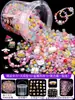 Pulsera de Cuentas para Niños Hecha a Mano Materiales DIY Cuentas Sueltas Colgantes para Joyería Juguetes para Niñas de Jardín de Infancia Caja de Regalo con Cuentas