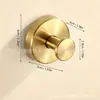 Gancho de Ventosa de Acero Inoxidable, Sin Rastro y Fuerte, Gancho de Pared para Baño para Ropa y Sombreros, Gancho Creativo Montado en Pared para Cocina, Gancho de Almacenamiento sin Taladro
