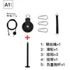 Set DIY de Polea Alta para Uso en Casa, Equipo de Fitness para Entrenamiento de Espalda y Pecho, Combinación de Polea y Mango para Entrenamiento de Espalda y Hombro