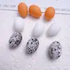 Accesorios de Resina para Manualidades Joyería Huevos Mini Huevos de Pato Huevos de Codorniz Pegamento de Crema Funda para Teléfono Móvil Pasador Adornos Creativos Lote